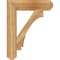 Ekena Millwork Imperial Craftsman Rough Sawn Bracket, Western Red Cedar, 6"W x 28"D x 36"H BKT06X28X36IMP04RWR - alternate 3
